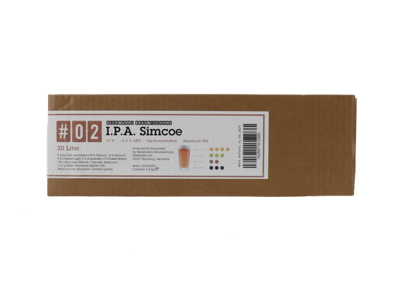 Braumischung Simcoe IPA for 20l