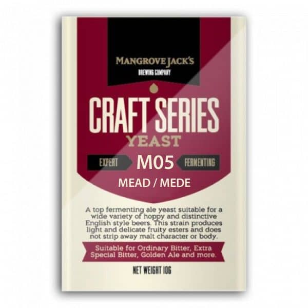 Mangrove Jack's Mead M05  10 g Hefe für Met