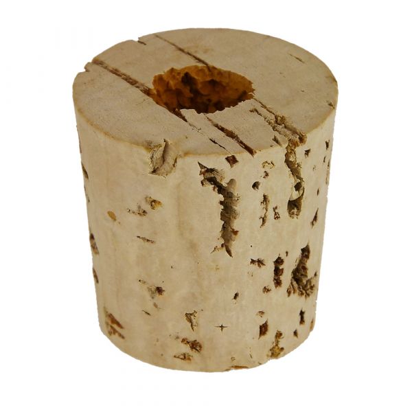 Spare cork with hole for vinegar barrel 3-12 l