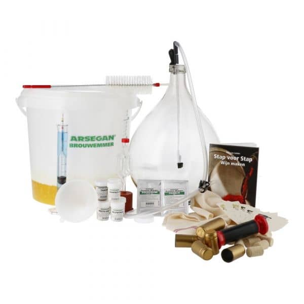 Starters Kit Wine Making LUXE - Including 15 Litres Fermentation Bottle