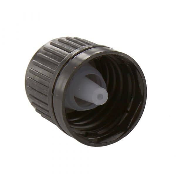 Combi-Tropfverschluss  schwarz Wasser-/Garantieverschluss