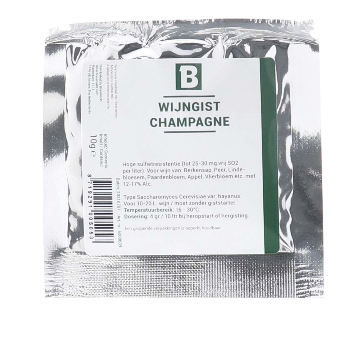 Levure Champagne 10 g