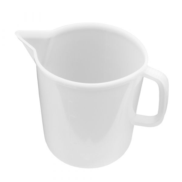 Measuring Cup White Plastic - 5 litre