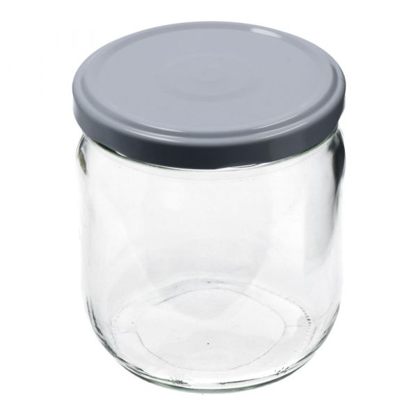 Preserving jar round content 425 ml tray 20 pcs