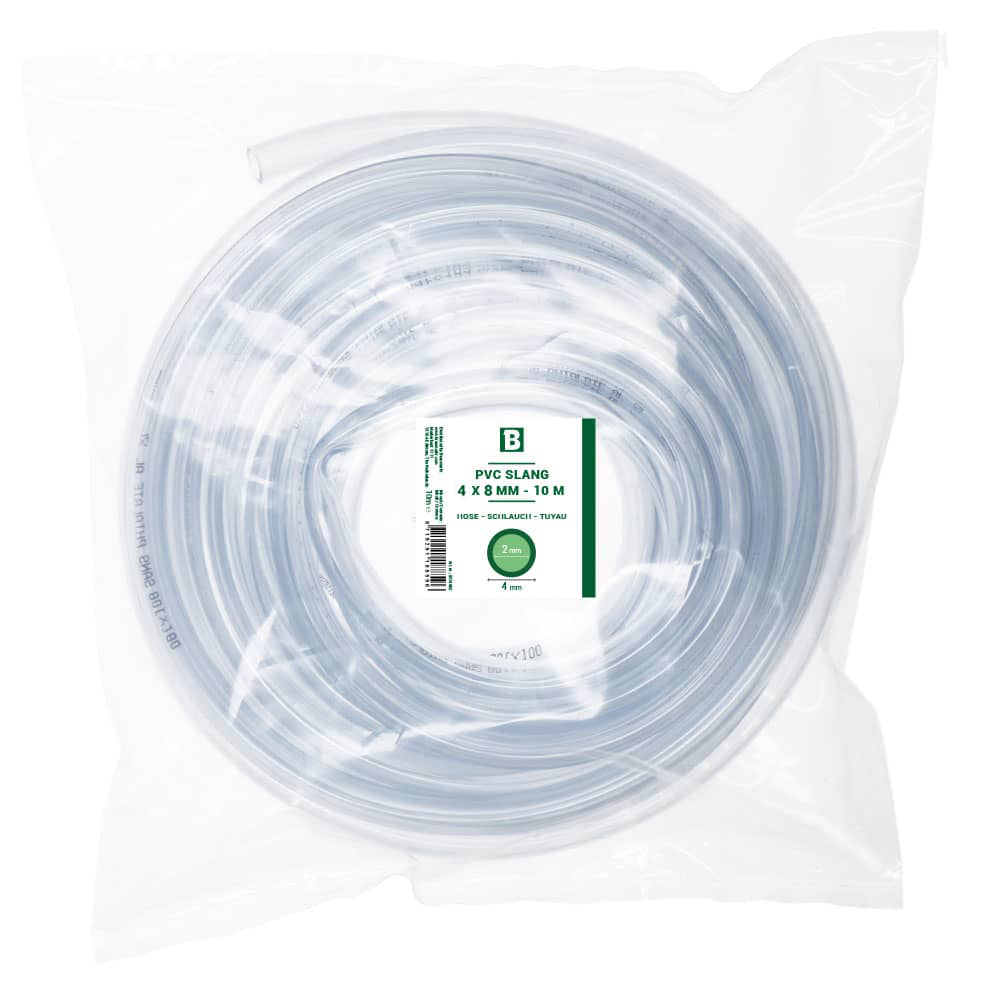 PVC hose 4 x 8 mm 10 meters