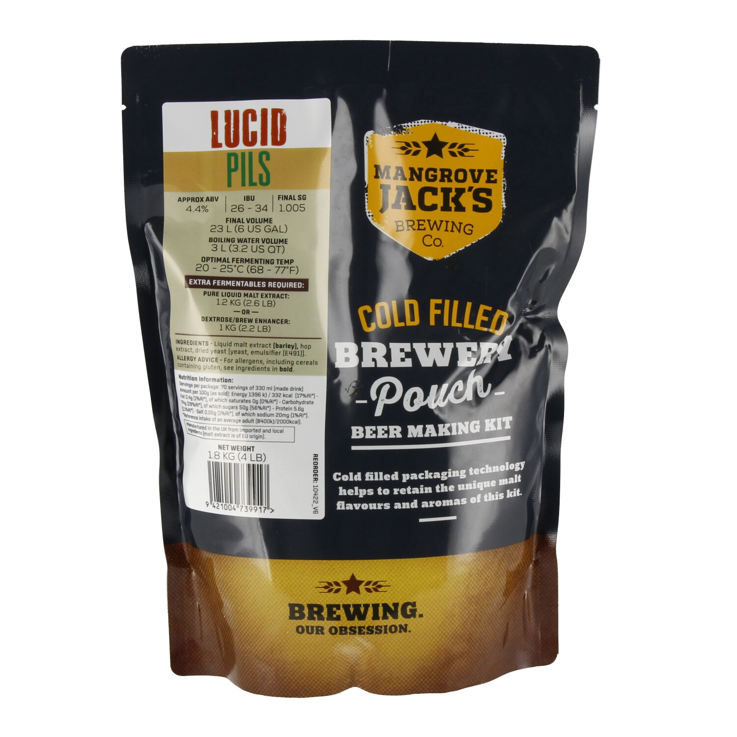 Mangrove Jack's Traditional Lucid Pilsner 