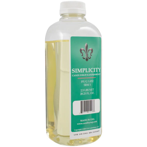 Simplicity Candi Syrup 1130 gr (2.5 lb)