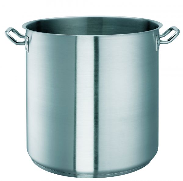 Roestvrijstalen pan ca. 98 liter incl. deksel