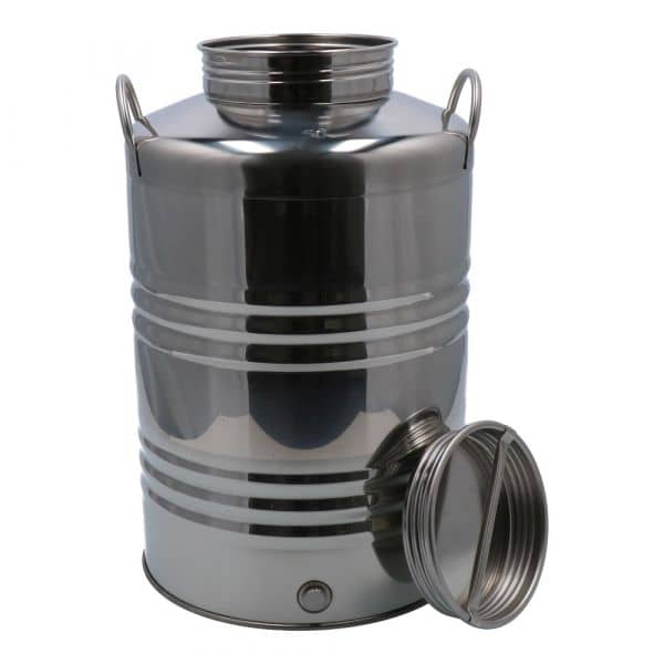Olive oil barrel | storage barrel stainless steel 50 l