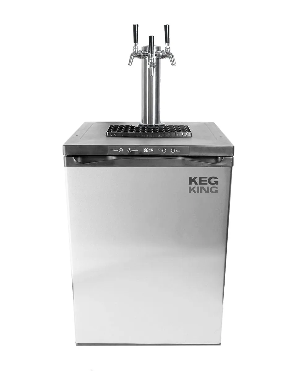 Kegmaster Premium XL 3 Tap Kegerator