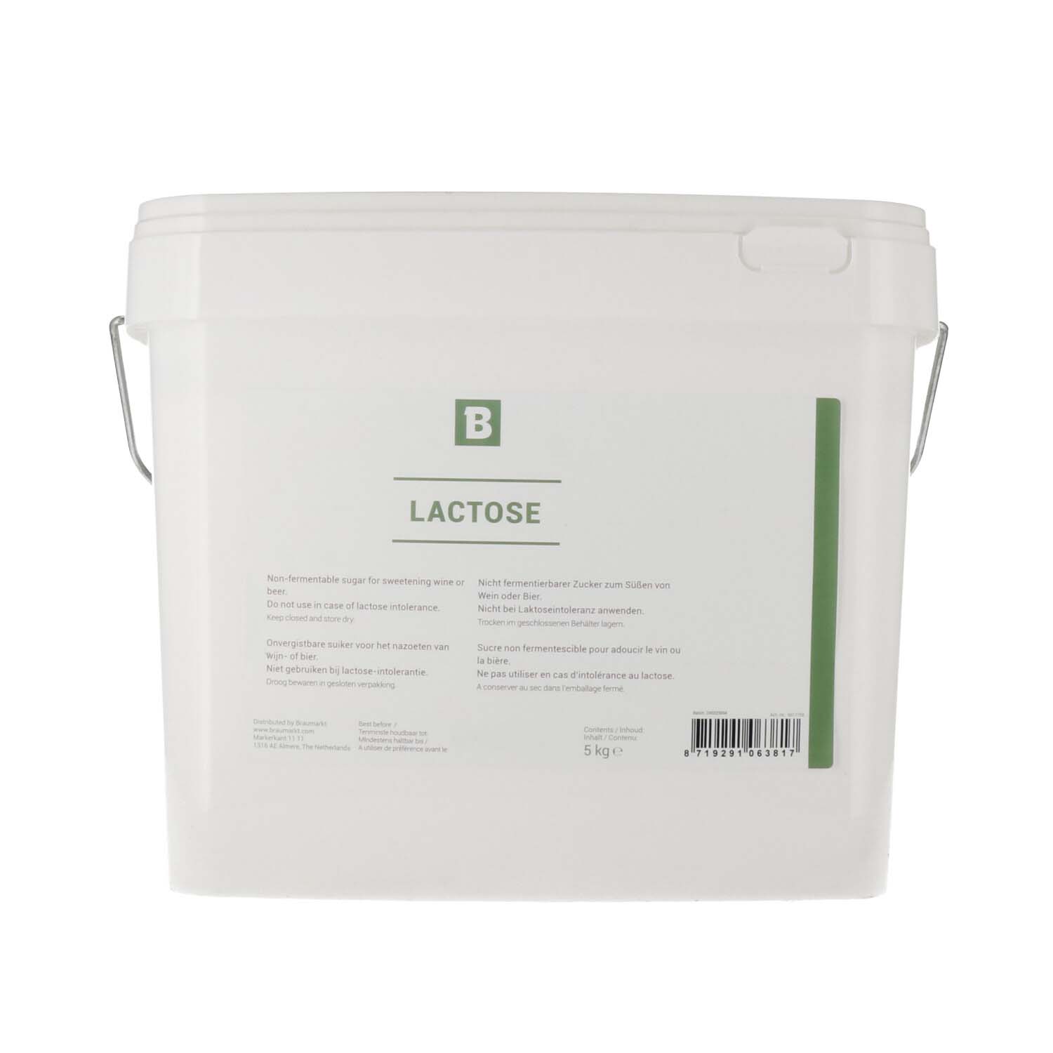 Lactose Milk Sugar 5000 gr