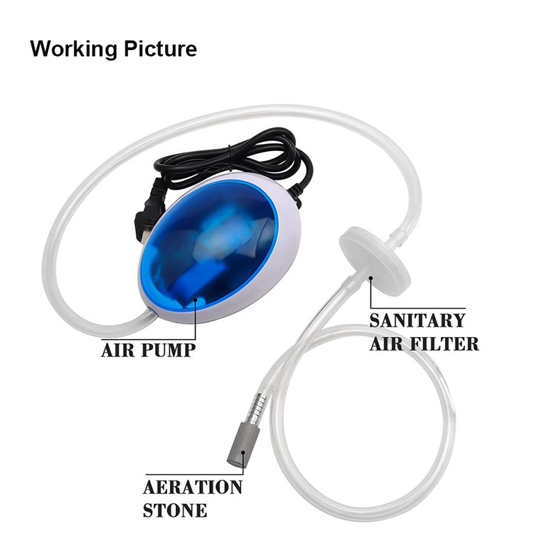 Vervang Filters voor RVS wort beluchtingsset 2 st