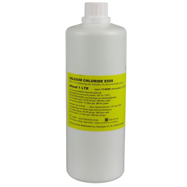 Calcium chloride E509 solution 33% 1000 ml