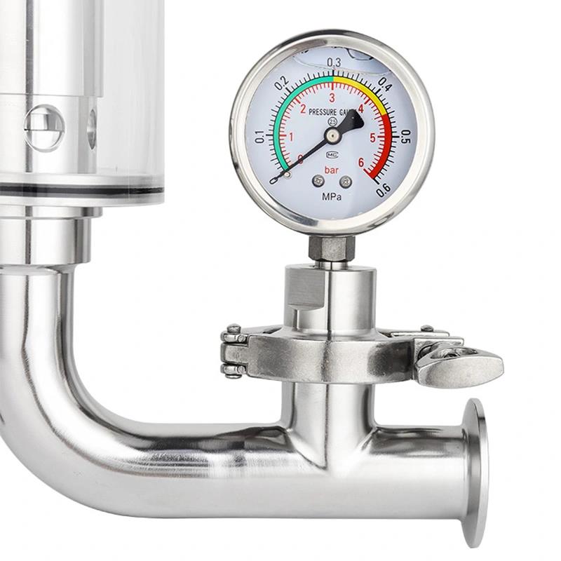 Overdrukventiel zonder manometer – 1,5" Tri-Clamp