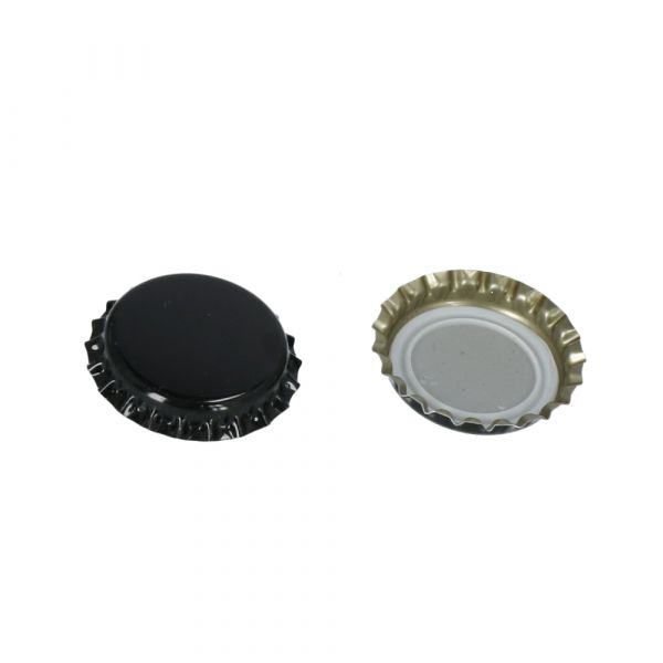 Crown Caps O2 absorbing 29 mm BLACK 8500 pcs