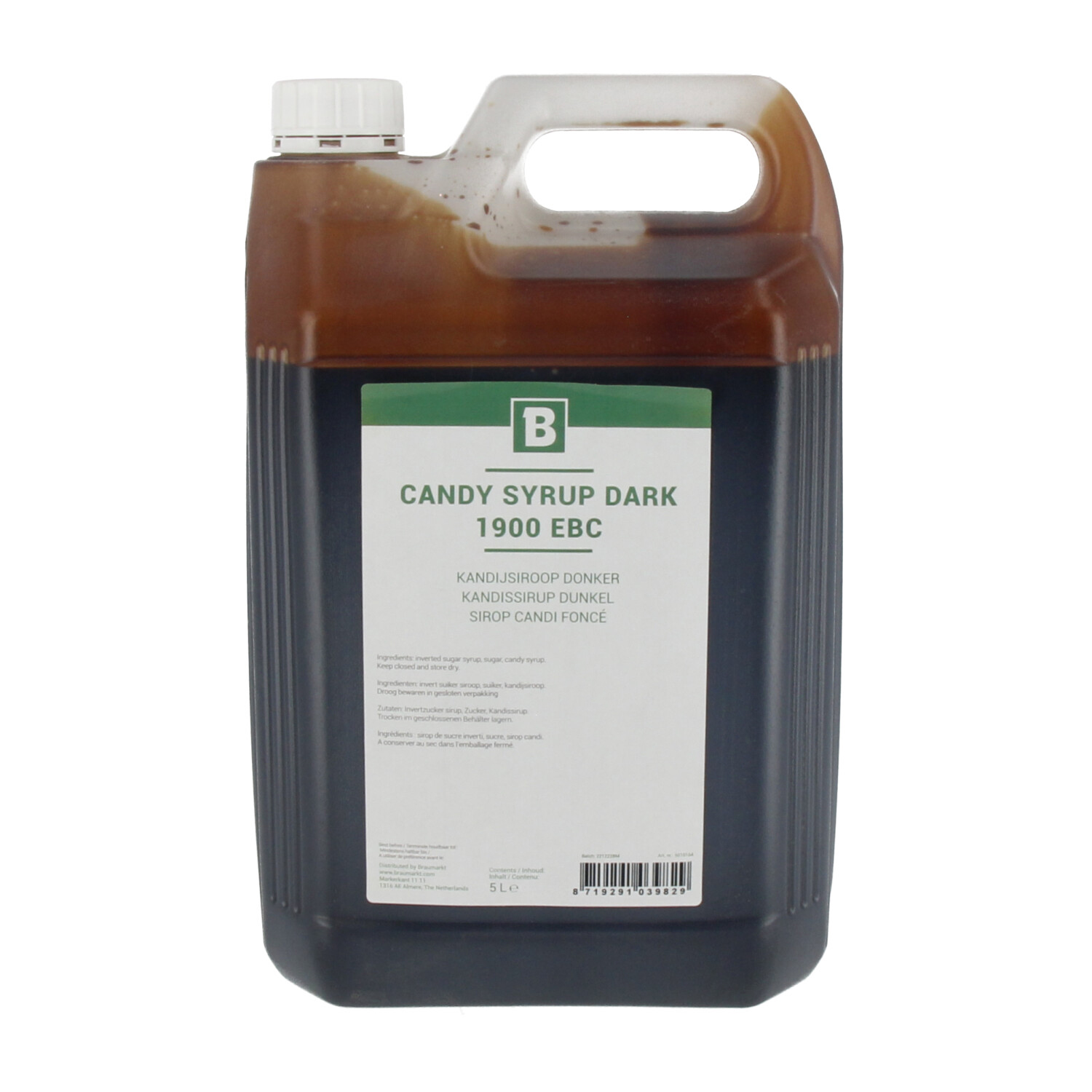 Candi Syrup DARK (1900 EBC) - 5 L