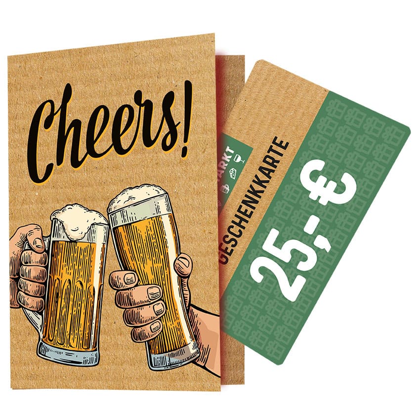 Braumarkt Hamburg Giftcard Cheers 25 euro