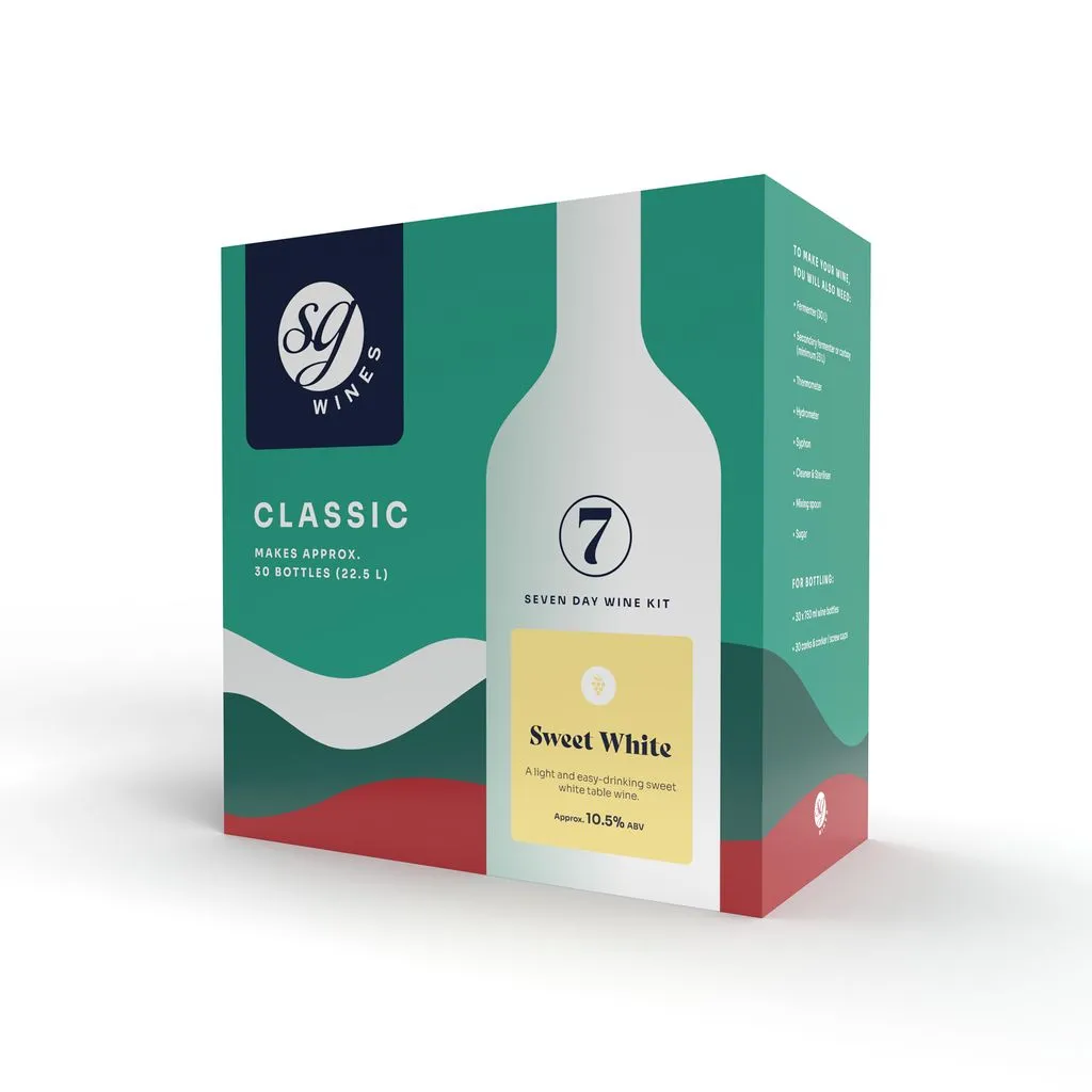 SG Wines Classic Sweet White voor 30 flessen