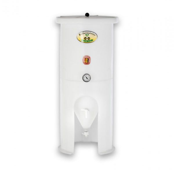 Kellermeister 120 litres Fermenteur Conique avec thermomètre