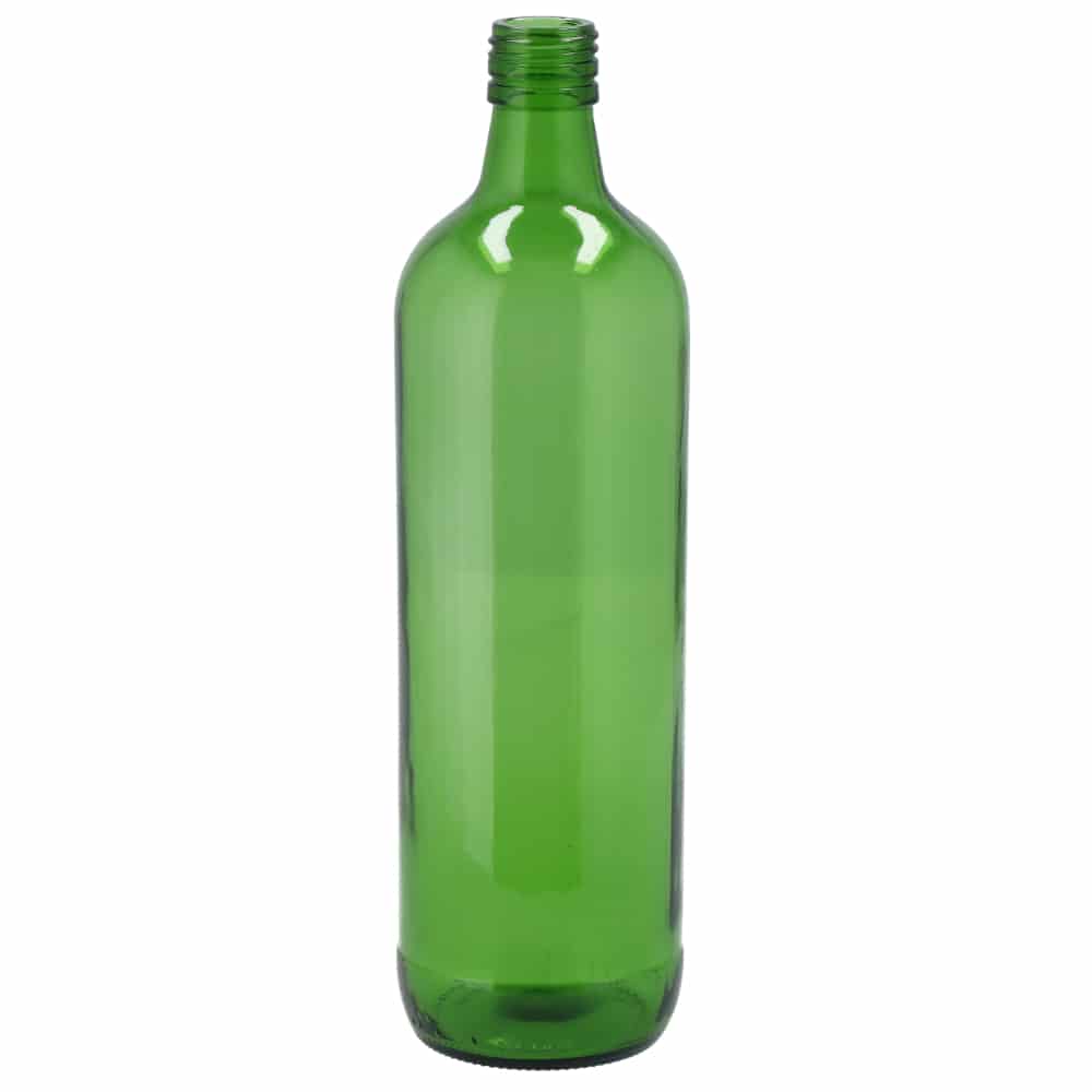 Gin bottle green 1,0 l