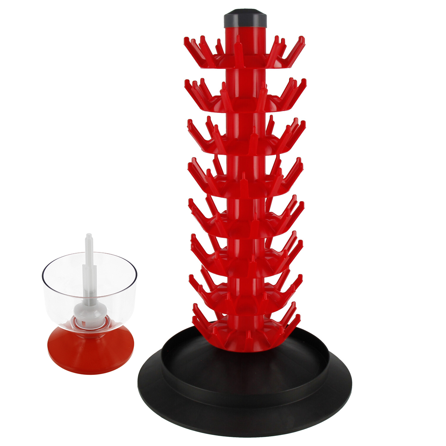 Drainer pole 80 bottles + Avinnatore