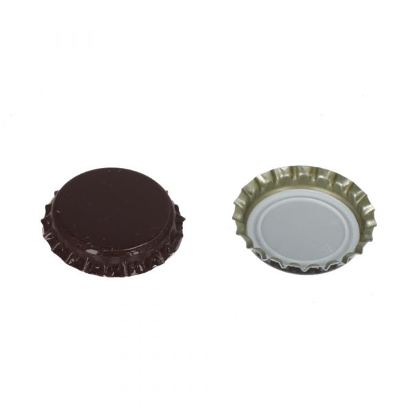 Capsules couronnes Marron 26 mm 500 pcs