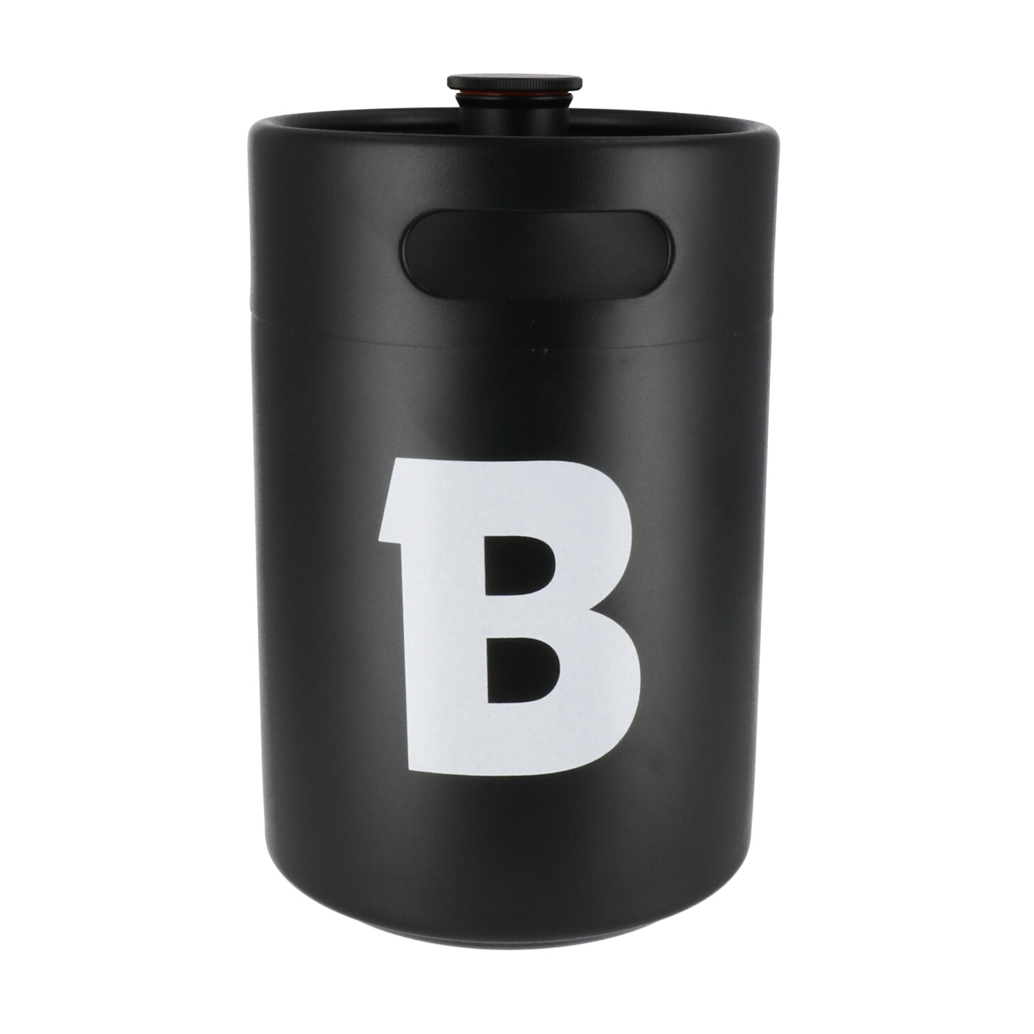 Braumarkt 5L RVS Keg Mat Zwart