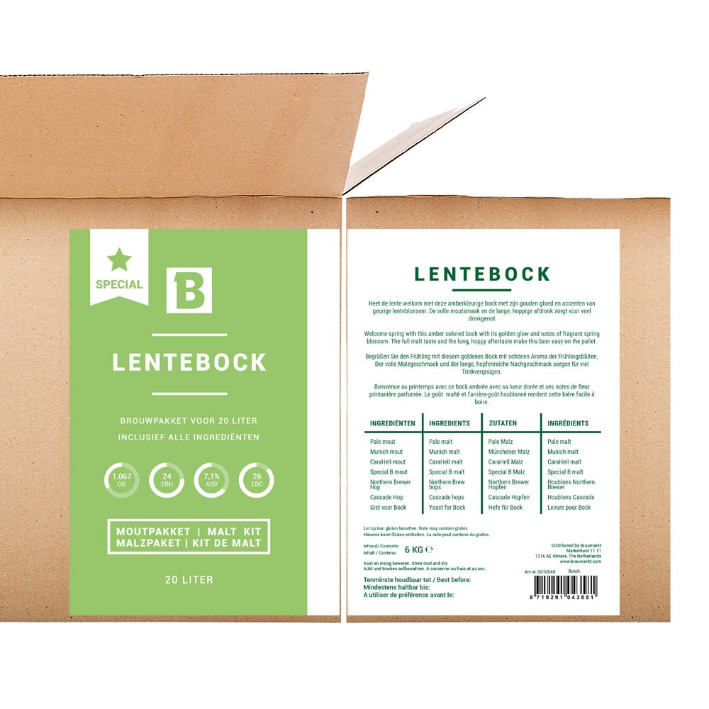 Moutpakket Lentebock
