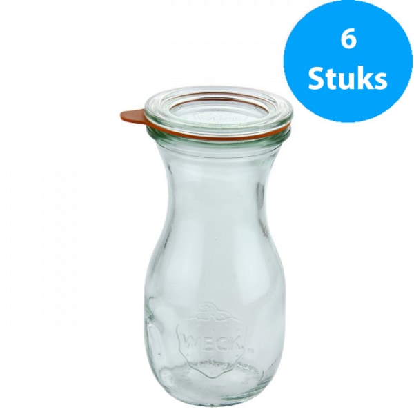 Weck 764 juice bottle 1/2 liter 6 pieces