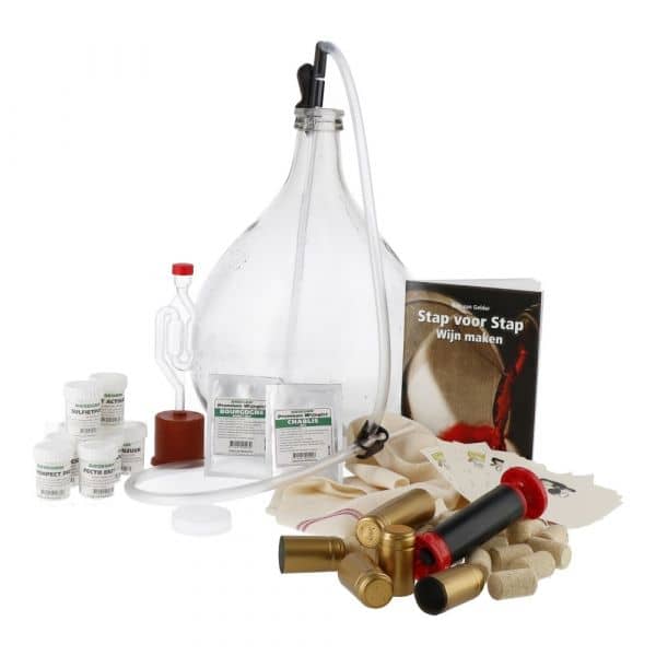 Starters Kit Ingredients BASIC Wine - Including 10 Litres Fermentation Bottle