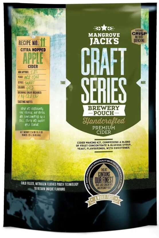 Mangrove Jack's Craft Series Dry Hopped Apple Cider