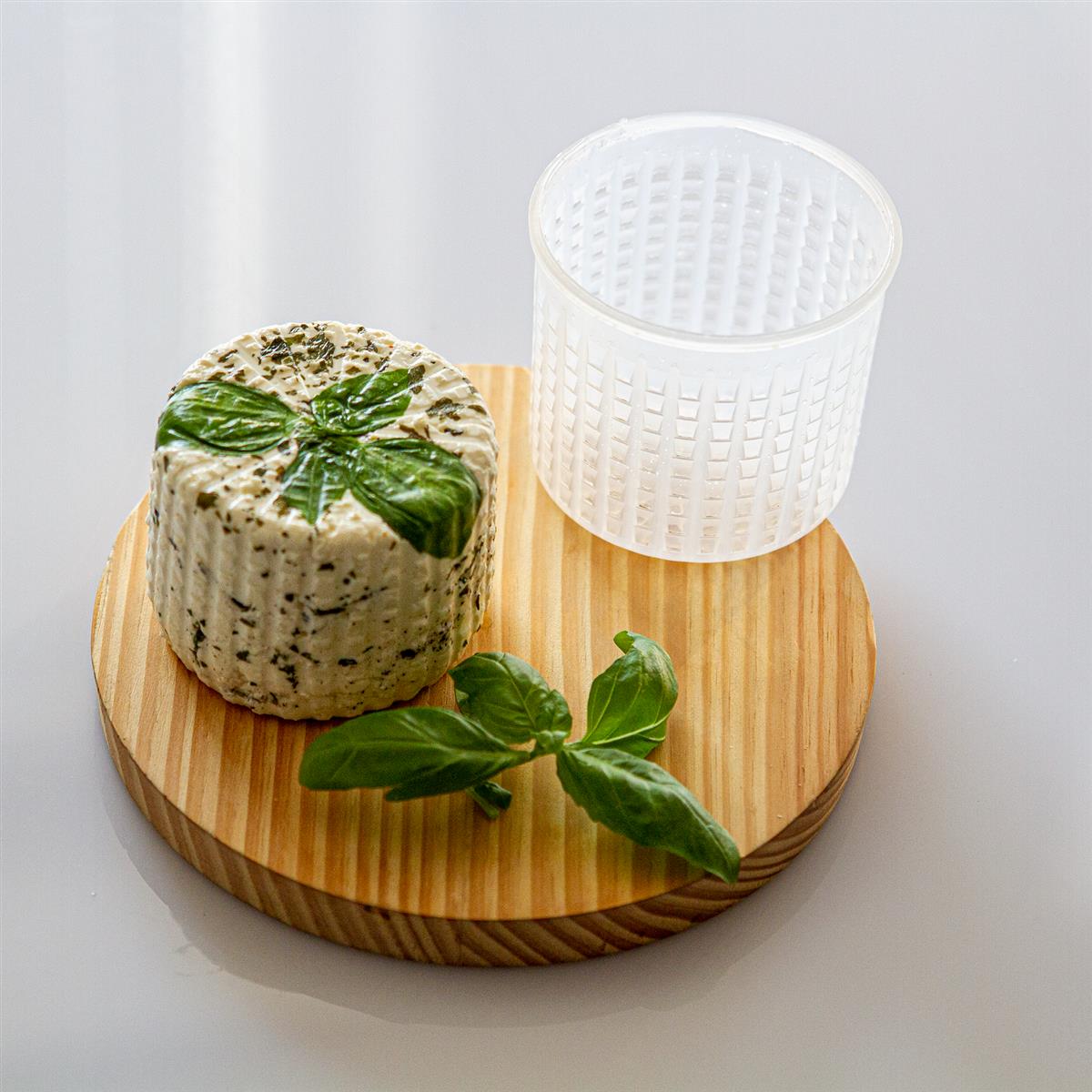 Kaasvorm rond hoog voor 250 g