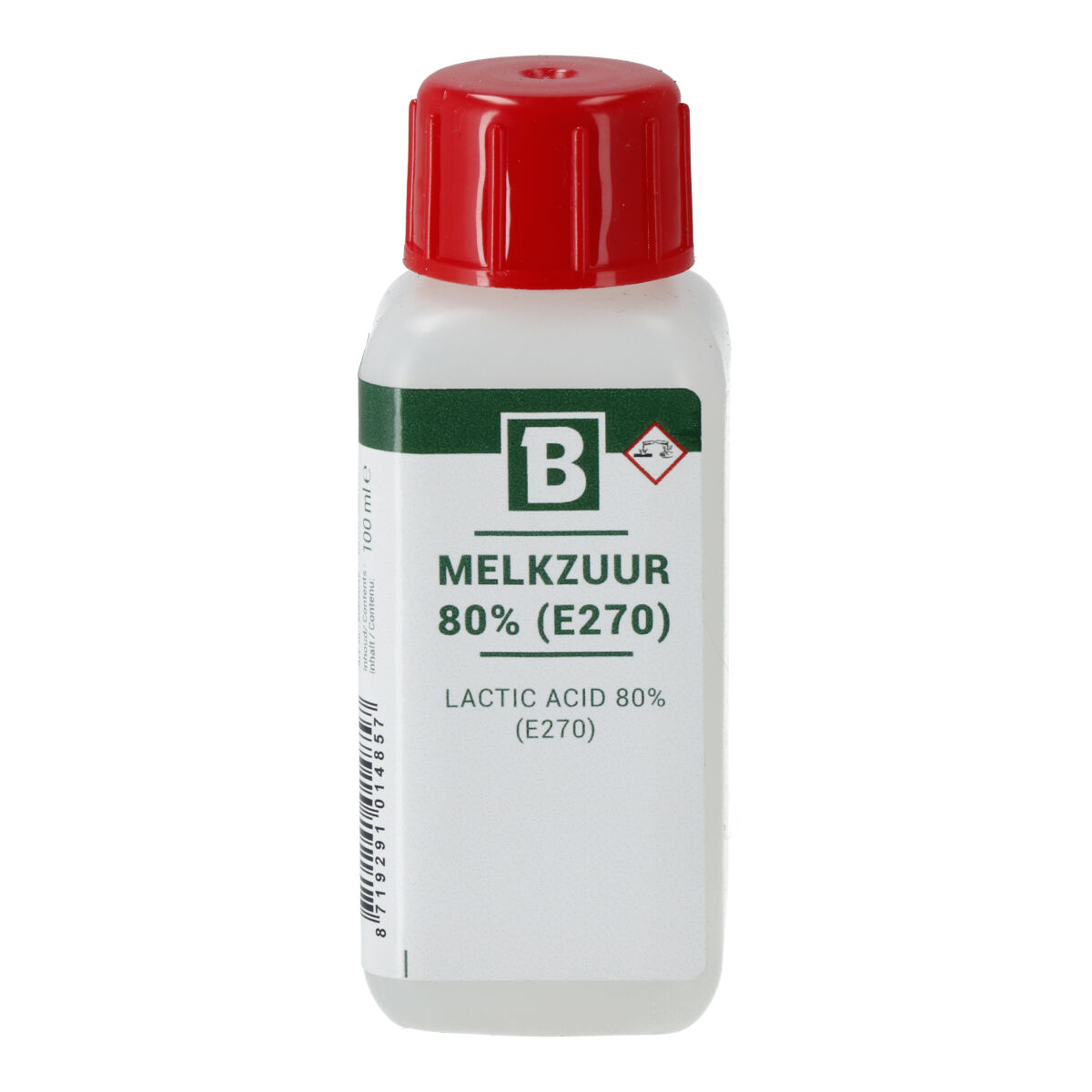 Melkzuur 80%  E270 100 ml