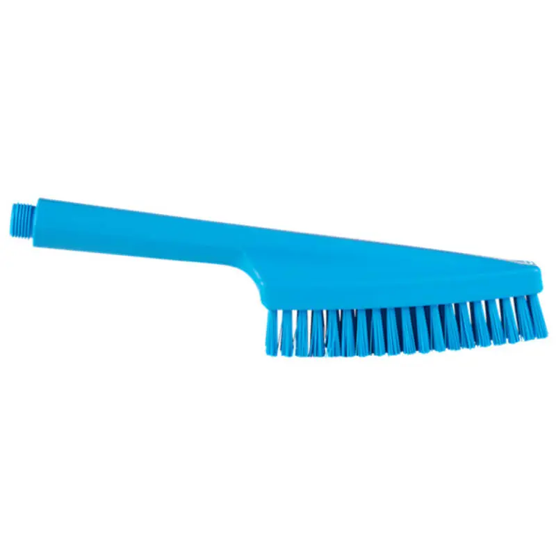 Vikan Hard Brush with water supply Blue