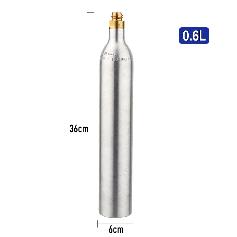 CO2 Cartridge 600ml for Soda Gas Cylinders