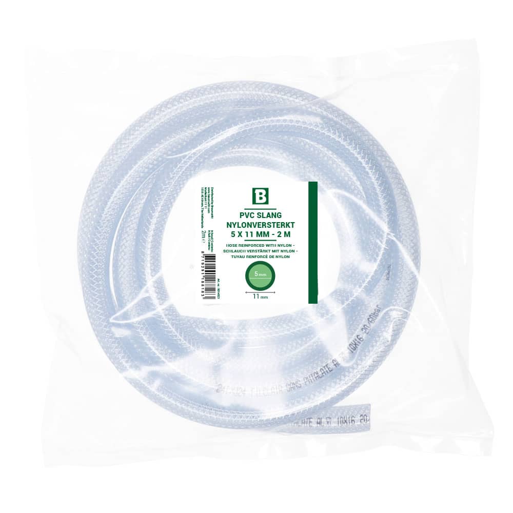 Tuyau PVC renforcé 5 x 11 mm  2 mètres