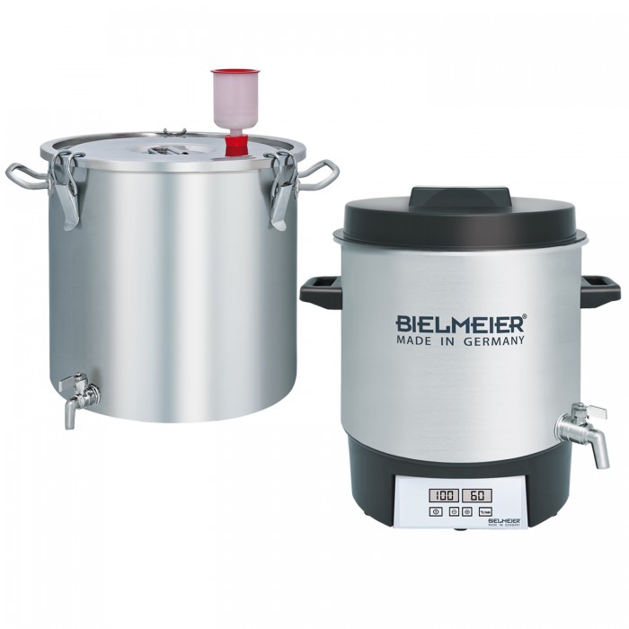 BIELMEIER Brouwsysteem / Roestvrij staal / 27 Liter / BHG 403