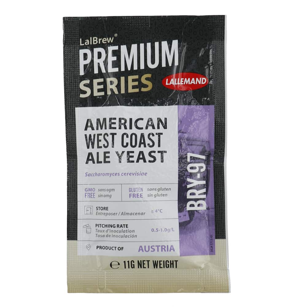 Lallemand Lalbrew® BRY-97™ American West Coast Yeast 11 gr