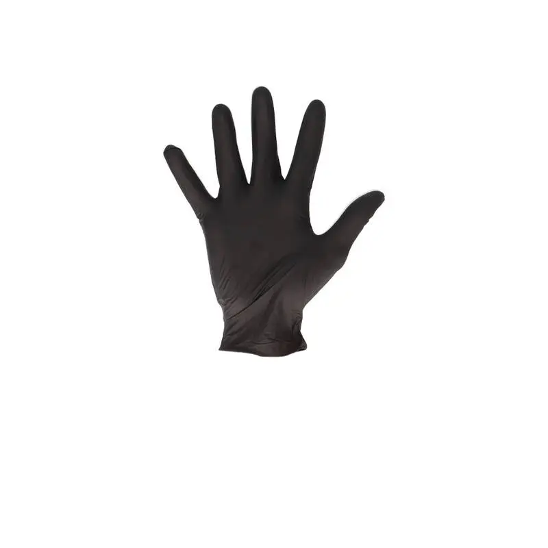 Nitrile Gloves Black Small (size 5-6)
