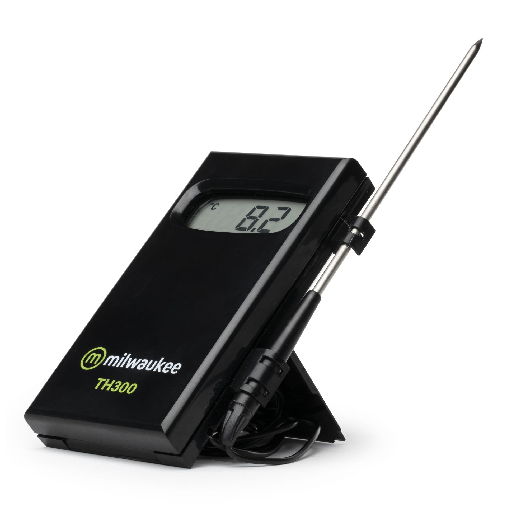 Milwaukee TH300 Digitales Thermometer mit Edelstahlsonde